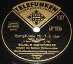 Cover for album: Anton Bruckner / Wilhelm Furtwängler, Berliner Philharmoniker – Symphonie Nr. 7 E-dur 2. Satz Adagio, 1. Teil / 2. Teil