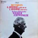 Cover for album: Beethoven, Wilhelm Furtwängler, Wiener Philharmoniker – 4. Sinfonie B-dur Op. 60, 1. Sinfonie C-dur Op. 21
