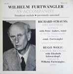 Cover for album: Richard Strauss, Hugo Wolf, Wilhelm Furtwängler – Orchestrals Songs - Lieder Recital(LP, Compilation, Mono)