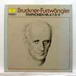 Cover for album: Wiener Philharmoniker, Berliner Philharmoniker, Wilhelm Furtwängler – Bruckner Symphonien Nr.4.7.8.9 Furtwängler(5×LP, Special Edition, Mono, Box Set, Compilation)