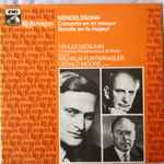 Cover for album: Mendelssohn, Yehudi Menuhin, Orchestre Philharmonique De Berlin, Wilhelm Furtwängler, Gerald Moore – Concerto En Mi Majeur/Sonate En Fa Majeur(LP, Compilation, Reissue, Mono)