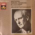 Cover for album: Ludwig van Beethoven - Wilhelm Furtwängler, Wiener Philharmoniker – Symphony No. 1 / Symphony No. 3 