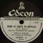 Cover for album: Como Se Canta En Napoles / La Violeta(Shellac, 10