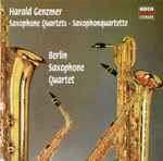 Cover for album: Harald Genzmer, Berlin Saxophone Quartet – Saxophone Quartets(CD, )
