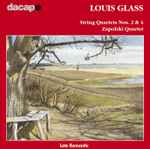 Cover for album: Louis Glass, Zapolski Quartet – String Quartets Nos. 2 & 4(CD, Album)