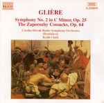 Cover for album: Glière, Czecho-Slovak Radio Symphony Orchestra (Bratislava), Keith Clark (3) – Symphony No. 2 In C Minor, Op. 25 • The Zaporozhy Cossacks, Op. 64
