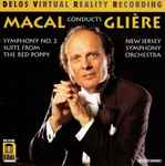 Cover for album: Glière, New Jersey Symphony Orchestra, Macal – Macal Conducts Glière - Symphony No. 2 / Suite From The Red Poppy
