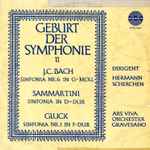 Cover for album: Bach, Sammartini, Gluck - Hermann Scherchen, Ars Viva Orchester Gravesano – Geburt Der Symphonie II(LP)