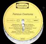 Cover for album: Beethoven, Gluck, Weber, Philharmonic Orchestra Of South Germany, Frankish Philharmonic Orchestra, The Philharmonic Orchestra Of North Germany – Famous Overtures(LP, Stereo)