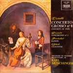 Cover for album: Corelli / Ricciotti / Pachelbel / Glück - Orchestre de Chambre De Stuttgart Dir. : Karl Münchinger – Concerto Grosso N° 8 (Concerto De Noël) / Concerto N° 2 / Kanon / Chaconne(LP, Album)