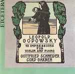 Cover for album: Leopold Godowsky, Gottfried Schneider, Cord Garben – 12 Impressions for Violin and Piano(CD, )