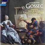 Cover for album: François-Joseph Gossec - Orchestre De Bretagne, Stefan Sanderling – Gavotte / Suite De Danses / 4 Symphonies, Brook 26, 44, 55 & 82(CD, Album)
