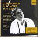 Cover for album: Glenn Gould In Concert 1951-1960
