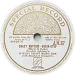 Cover for album: Pinchin Johnson's Witley Court Music Box With Stephane Grappelly – I Got Rhythm / Crazy Rhythm(Shellac, 10