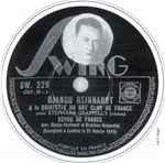 Cover for album: Django Reinhardt & Le Quintette Du Hot Club De France Avec Stephane Grappelly – Echos De France / Embraceable You(Shellac, 10