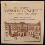 Cover for album: Fasch, Graun, Graupner, Daniel Smith (7), The Ravina Chamber Ensemble – 18th - Century Bassoon Concerti(LP, Album, Stereo)