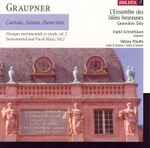 Cover for album: Graupner - Les Idées Heureuses, Geneviève Soly, Ingrid Schmithüsen, Helène Plouffe – Instrumental and Vocal Music, Vol. 2: Cantate, Sonate, Ouverture(CD, Album)
