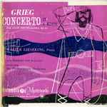 Cover for album: Grieg - Walter Gieseking, Herbert von Karajan, The Philharmonia Orchestra – Concerto In A Minor For Piano And Orchestra, Op. 16