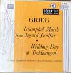 Cover for album: Edvard Grieg, Kurt Graunke · Bavarian Symphony Orchestra – Triumphal March From Sigurd Josalfar / Wedding Day At Troldhaugen(LP, 10