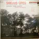 Cover for album: Sibelius / Grieg - Budapest String Quartet – Quartet In D Minor, Op. 56 (Voces Intimae) / Quartet In G Minor, Op. 27