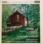 Cover for album: Grieg, Clifford Curzon, Fjeldstad, London Symphony Orchestra – Piano Concerto In A Minor