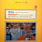 Cover for album: Paul Olefsky (Cello), Walter Hautzig (Piano), Grieg, Schubert – Grieg: Sonata In A Minor For Cello And Piano, Schubert: Sonata In A Minor For Cello And Piano Arpeggione
