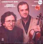 Cover for album: Christiaan Bor, Jerome Lowenthal - Grieg / Saint-Saëns – Sonata No. 2 For Violin And Piano In G Major, Op. 13 / Sonata No. 1 For Violin And Piano In D Minor, Op. 75(LP, Album)