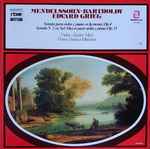 Cover for album: Mendelssohn-Bartholdy . Edvard Grieg . Aladár Mózi . Danica Móziová – Sonata Para Violín Y Piano En Fa Menor, Op. 4 / Sonata Nº 2 En Sol Mayor, Para Violín Y Piano, Op.13