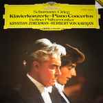 Cover for album: Schumann / Grieg – Berliner Philharmoniker, Krystian Zimerman · Herbert Von Karajan – Klavierkonzerte  ·  Piano Concertos