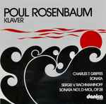 Cover for album: Poul Rosenbaum, Charles T. Griffes, Sergei V. Rachmaninoff – Klaver / Sonata For Piano / Sonata No.1 In D-Minor Op.28(LP, Album)