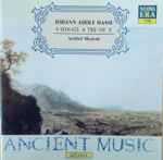 Cover for album: Johann Adolf Hasse, Artificii Musicali – 6 Sonate A Tre Op. II(CD, )