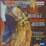 Cover for album: Hasse / Heinichen  - Hermann Max, Rheinische Kantorei, Das Kleine Konzert – Hasse / Messe in D - Heinichen / Requiem (Sacred Choral Pieces Of The Dresden Baroque)(CD, Album)