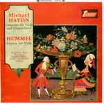 Cover for album: Michael Haydn / Hummel, Wallfisch Duo, Jörg Faerber – Concerto For Viola And Harpsichord / Fantasy For Viola