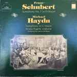 Cover for album: Franz Schubert, Michael Haydn, Nicolas Flagello, Orchestra Da Camera Di Roma – Symphony No. 1 In D Major / Symphony in G Major(LP, Stereo)