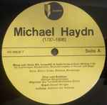 Cover for album: Michael Haydn - Zürcher Sängerknaben, Mitglieder Des Tonhalle-Orchesters Zürich, Daniel Winiger, Alphons von Aarburg – Michael Haydn(LP)