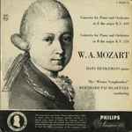 Cover for album: Wolfgang Amadeus Mozart, Hans Henkemans, Wiener Symphoniker Conducted by Bernhard Paumgartner – Concerto For Piano And Orchestra In E Flat Major K.V. 449 - Concerto For Piano And Orchestra In B Flat Major K.V. 238
