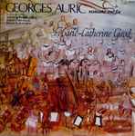 Cover for album: Marie-Catherine Girod, Georges Auric, Arthur Honegger, Darius Milhaud, Francis Poulenc – Sonate En Fa Et Pièces Pour Piano(LP)