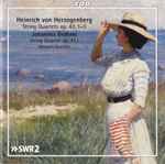 Cover for album: Heinrich Von Herzogenberg, Johannes Brahms - Minguet Quartett – String Quartets Op. 42, 1–3 / String Quartet Op. 51,1(2×CD, )