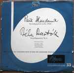 Cover for album: Paul Hindemith, Béla Bartók, Keller Quartett, München – Streichquartett In Es (1943) / Streichquartett Nr. 6