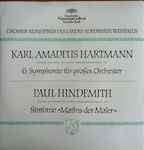 Cover for album: Karl Amadeus Hartmann / Paul Hindemith – Grosser Kunstpreis Des Landes Nordrhein-Westfalen 1957/1958(LP, Album, Mono)