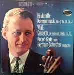 Cover for album: Hindemith, Weill, Robert Gerle, Hermann Scherchen – Kammermusik, No. 4, Op. 36, No.3 / Concerto for Violin and Winds, Op. 12