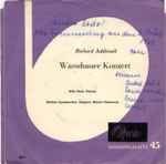 Cover for album: Willi Stech , Klavier, Berliner Symphoniker – Warschauer Konzert