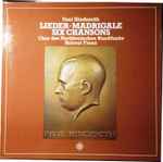 Cover for album: Paul Hindemith · Chor Des Norddeutschen Rundfunks, Helmut Franz – Lieder · Madrigale · Six Chansons(LP, Stereo)