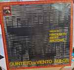 Cover for album: Salvador Brotons, Adolfo Ventas, Jacques Ibert, Paul Hindemith, Quinteto De Viento Aulos – Brotons/Hindemith/Ibert(LP, Stereo)