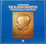 Cover for album: Paul Hindemith – Christiane Edinger · Gerhard Puchelt – Violinsonaten(LP, Stereo)
