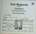Cover for album: Paul Hindemith, Werner Bärtschi – Klaviermusik - In Einer Nacht / Reihe Kleiner Stücke(LP, Album)