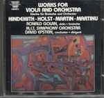 Cover for album: Hindemith, Holst, Martin, Martinů, Ronald Golan, MIT Symphony Orchestra, David Epstein – Works For Viola And Orchestra(CD, Album)