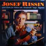 Cover for album: Josef Rissin, Hindemith • Ysaye • Paganini – Spielt Werke Für Violine Solo:(LP, Album)