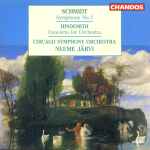 Cover for album: Schmidt, Hindemith - Chicago Symphony Orchestra, Neeme Järvi – Symphony No. 3, Concerto For Orchestra(CD, )