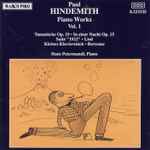 Cover for album: Hans Petermandl, Paul Hindemith – Piano Works Vol. 1(CD, )